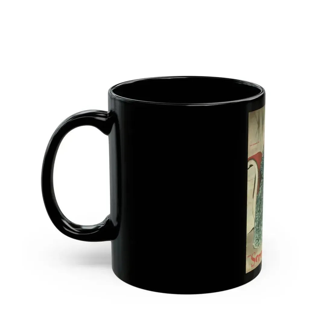 Adele Jergens #228 - Screen News Mag. Cover 10-20-50 (Vintage Female Icon) Black Coffee Mug - Go Mug Yourself