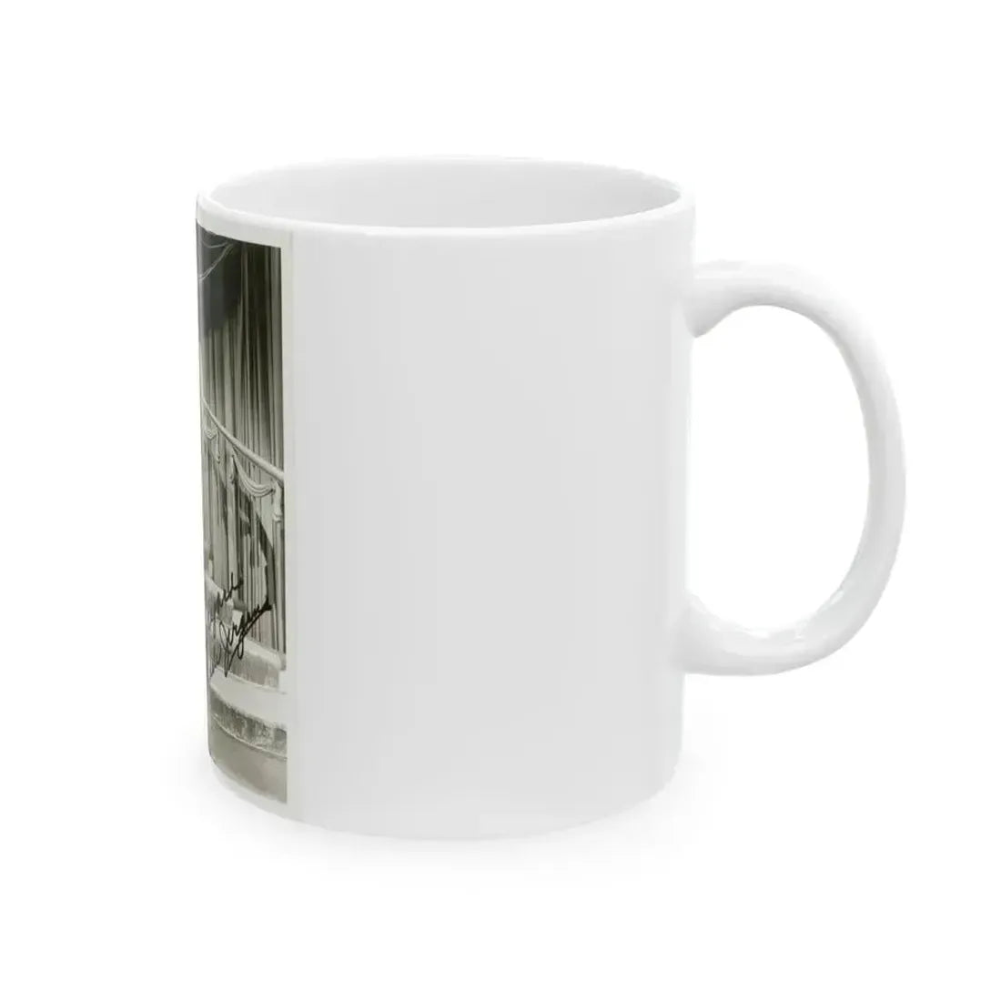 Adele Jergens #229 (Vintage Female Icon) White Coffee Mug - Go Mug Yourself