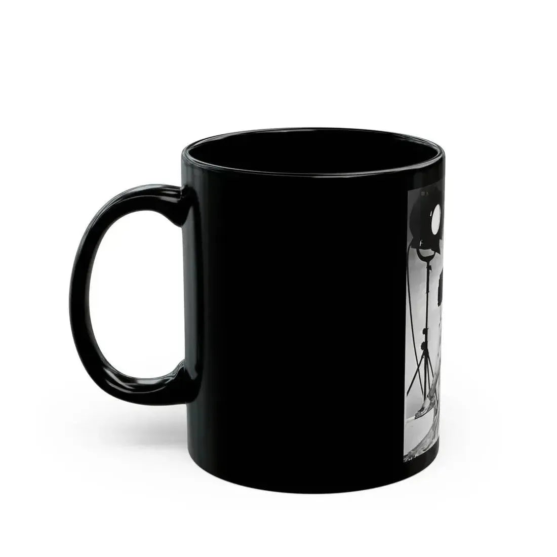 Adele Jergens #230 (Vintage Female Icon) Black Coffee Mug - Go Mug Yourself