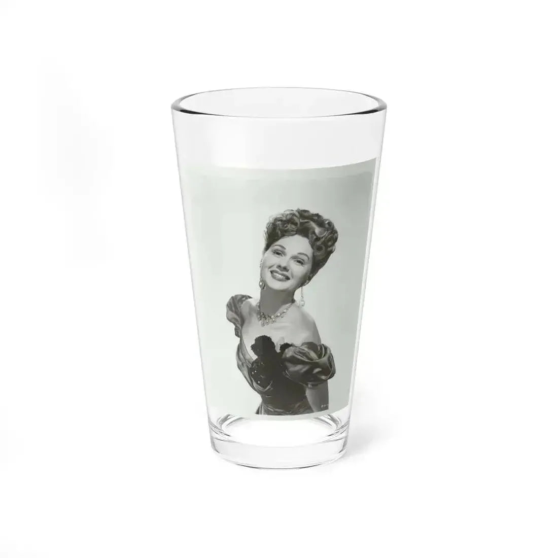 Adele Jergens #235 (Vintage Female Icon) Pint Glass 16oz 16oz - Go Mug Yourself