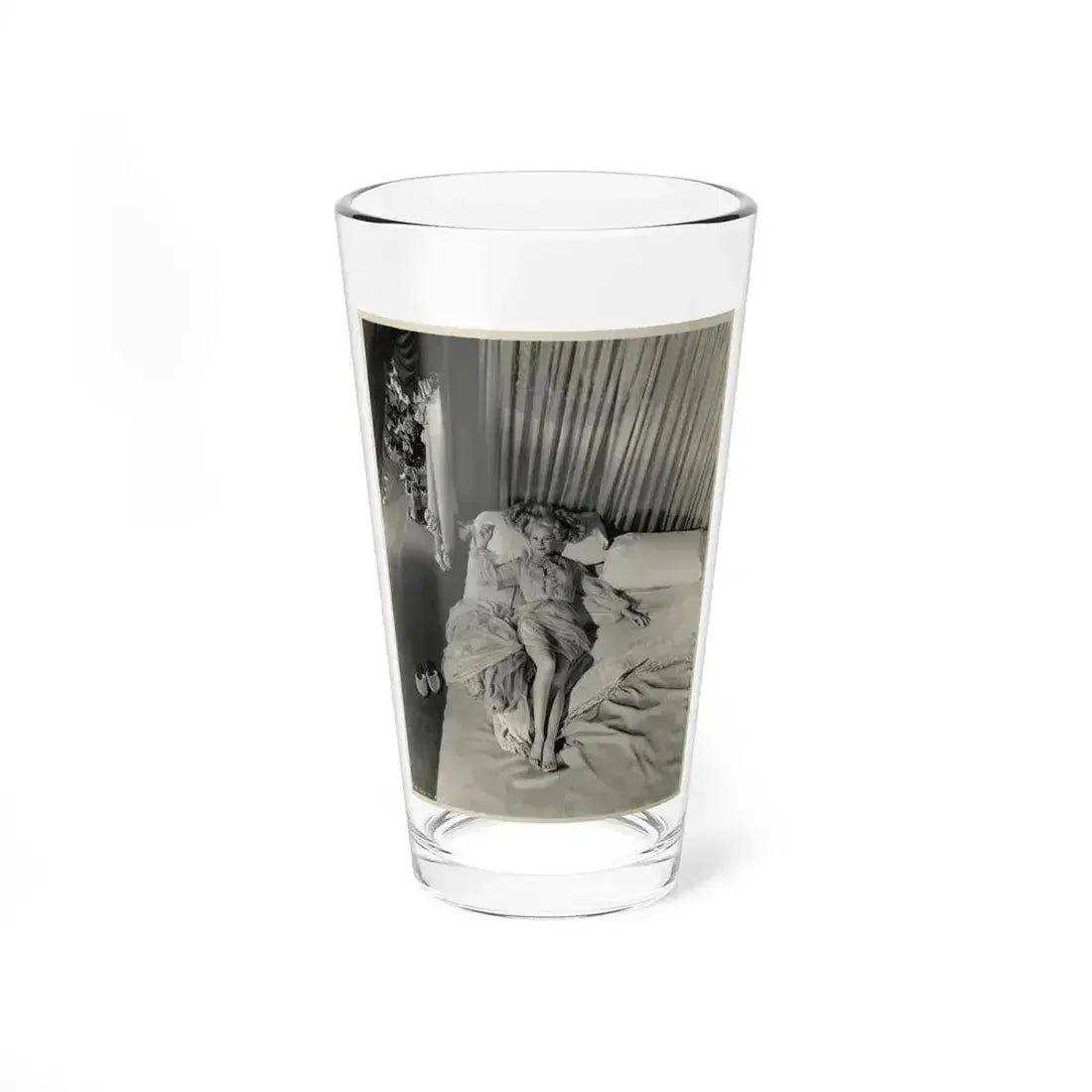 Adele Jergens #237 (Vintage Female Icon) Pint Glass 16oz 16oz - Go Mug Yourself
