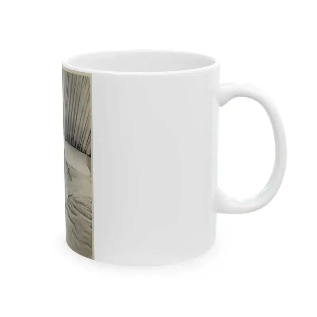 Adele Jergens #237 (Vintage Female Icon) White Coffee Mug - Go Mug Yourself