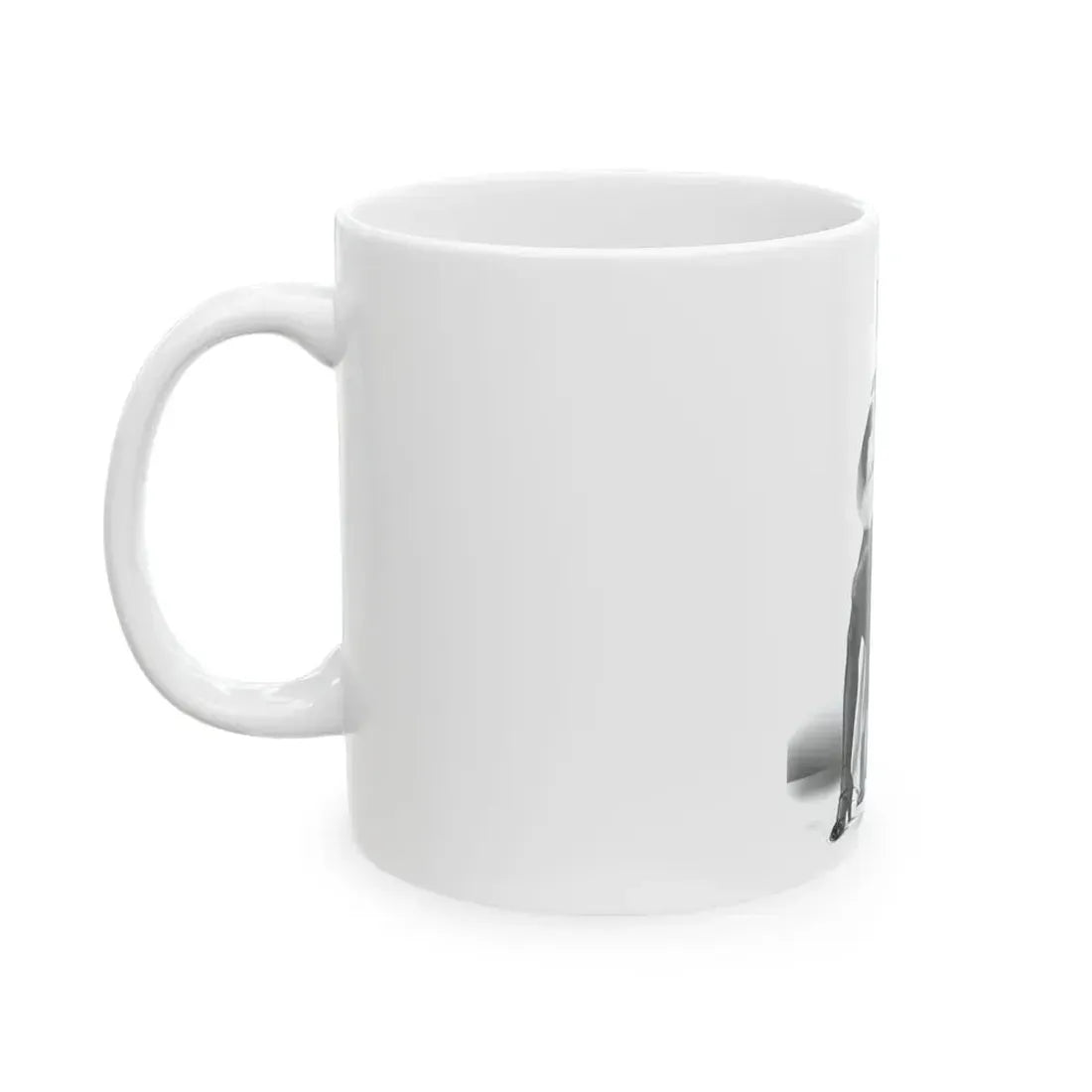 Adele Jergens #243 - 8x10 B&W Glamour Promo Photo for ''Armored Car Robbery'' '50 Film (Vintage Female Icon) White Coffee Mug - Go Mug Yourself