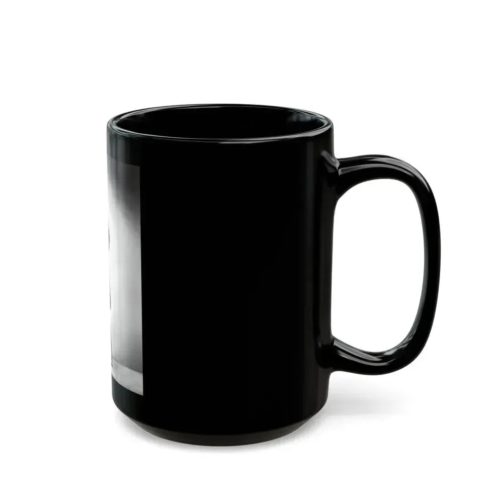 Adele Jergens #246 - Vintage B&W Glamour Promo Photo for ''Armored Car Robbery'' '50 (Vintage Female Icon) Black Coffee Mug - Go Mug Yourself
