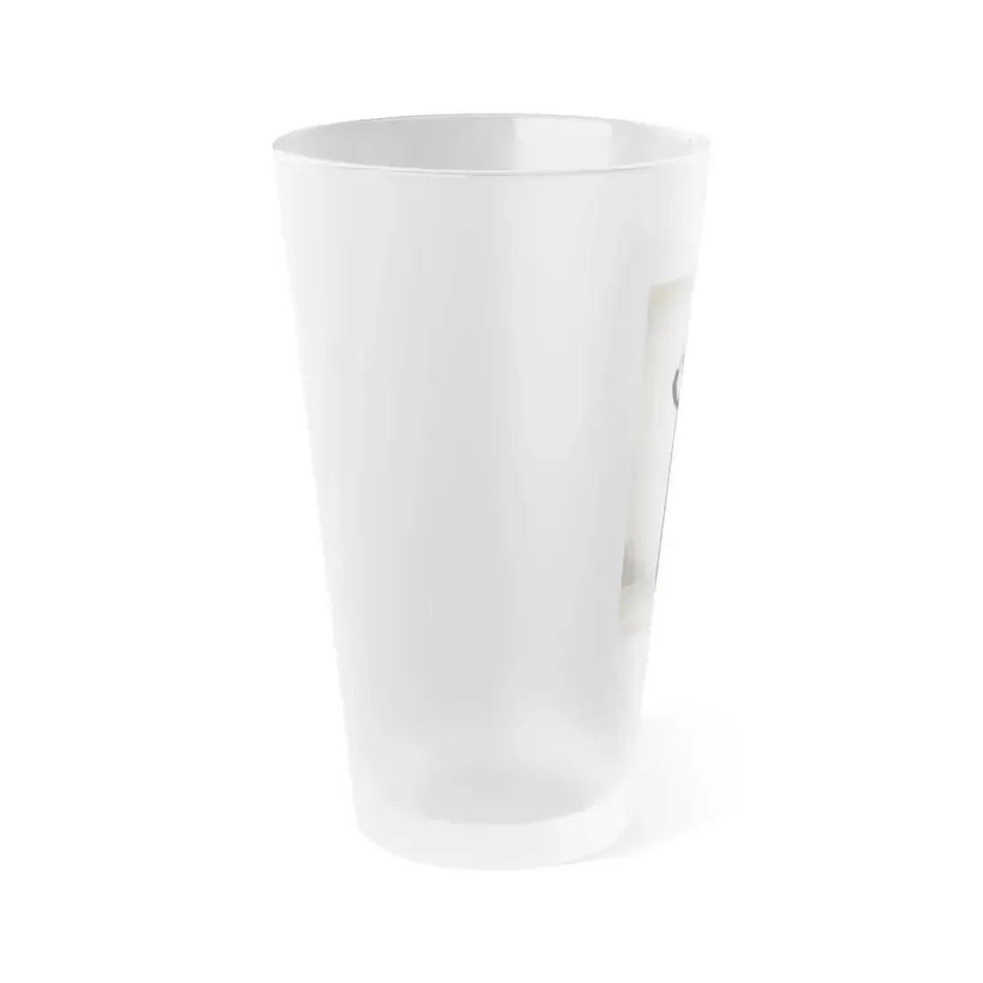 Adele Jergens #247 - Vintage B&W Glamour Promo Photo for ''Armored Car Robbery'' Film 6-22-50 (Vintage Female Icon) Frosted Pint Glass 16oz - Go Mug Yourself