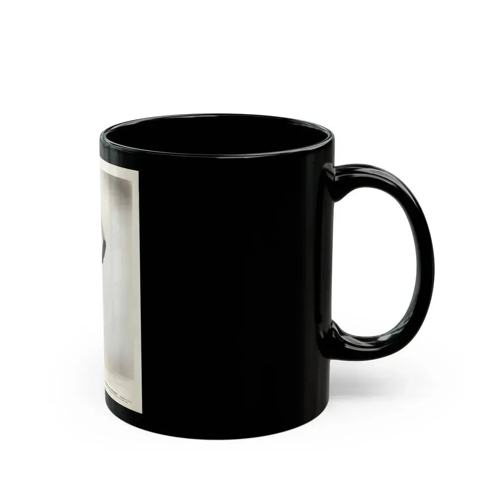 Adele Jergens #248 - 8x10 Vintage Full Body Glamour Promo Photo for ''Armored Car Robbery'' '50 (Vintage Female Icon) Black Coffee Mug - Go Mug Yourself