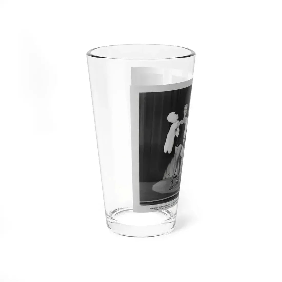 Adele Jergens #249 - Vintage B&W Glamour Promo Photo Photo for ''Armored Car Robbery'' '50 Film (Vintage Female Icon) Pint Glass 16oz - Go Mug Yourself