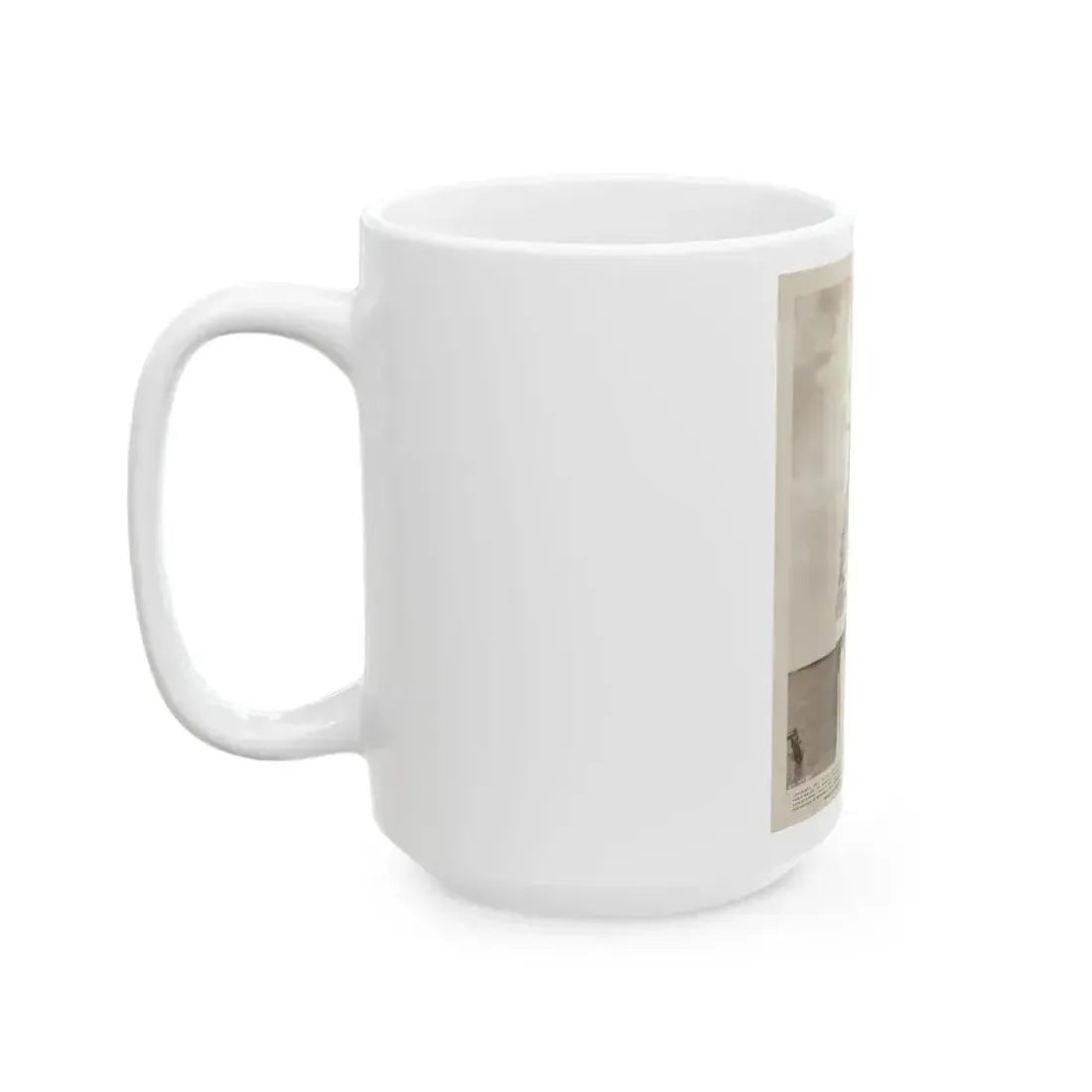 Adele Jergens #250 (Vintage Female Icon) White Coffee Mug - Go Mug Yourself
