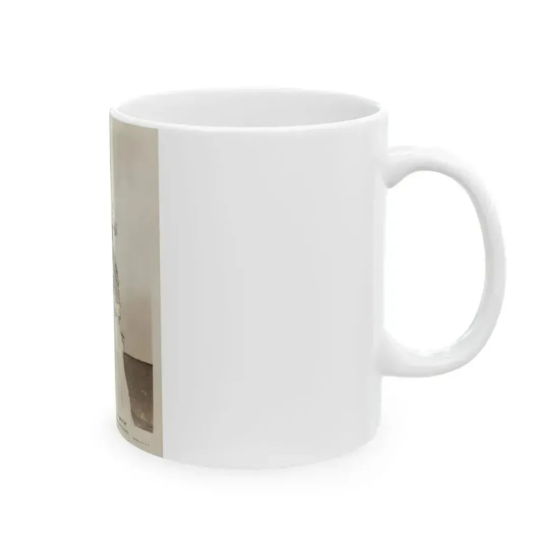 Adele Jergens #250 (Vintage Female Icon) White Coffee Mug - Go Mug Yourself