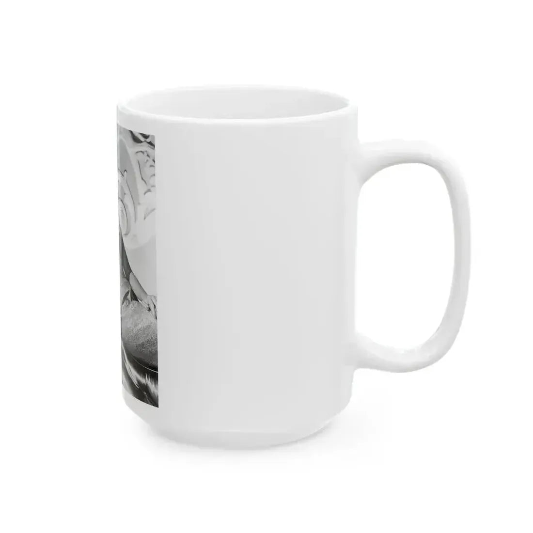 Adele Jergens #253 (Vintage Female Icon) White Coffee Mug - Go Mug Yourself