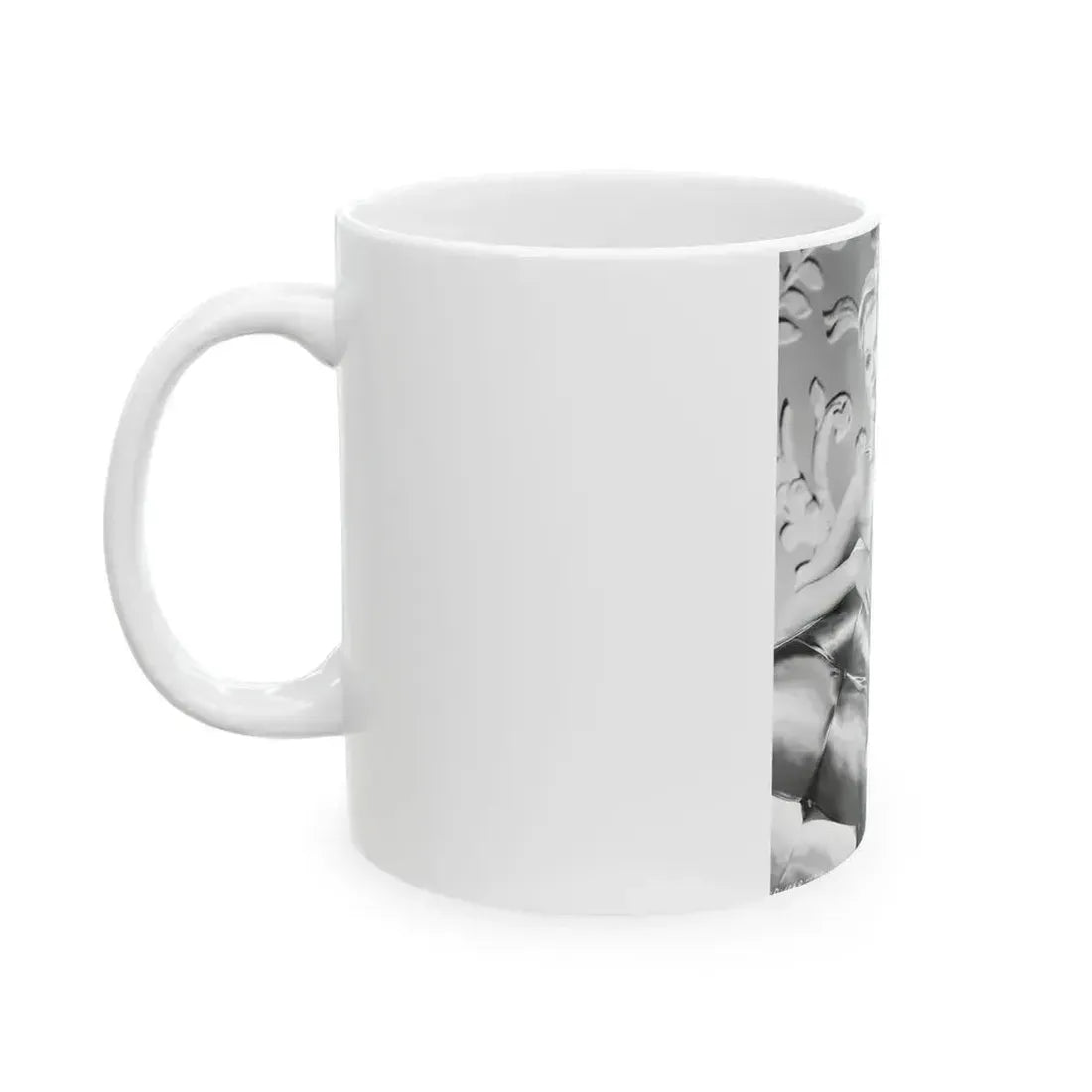 Adele Jergens #253 (Vintage Female Icon) White Coffee Mug - Go Mug Yourself