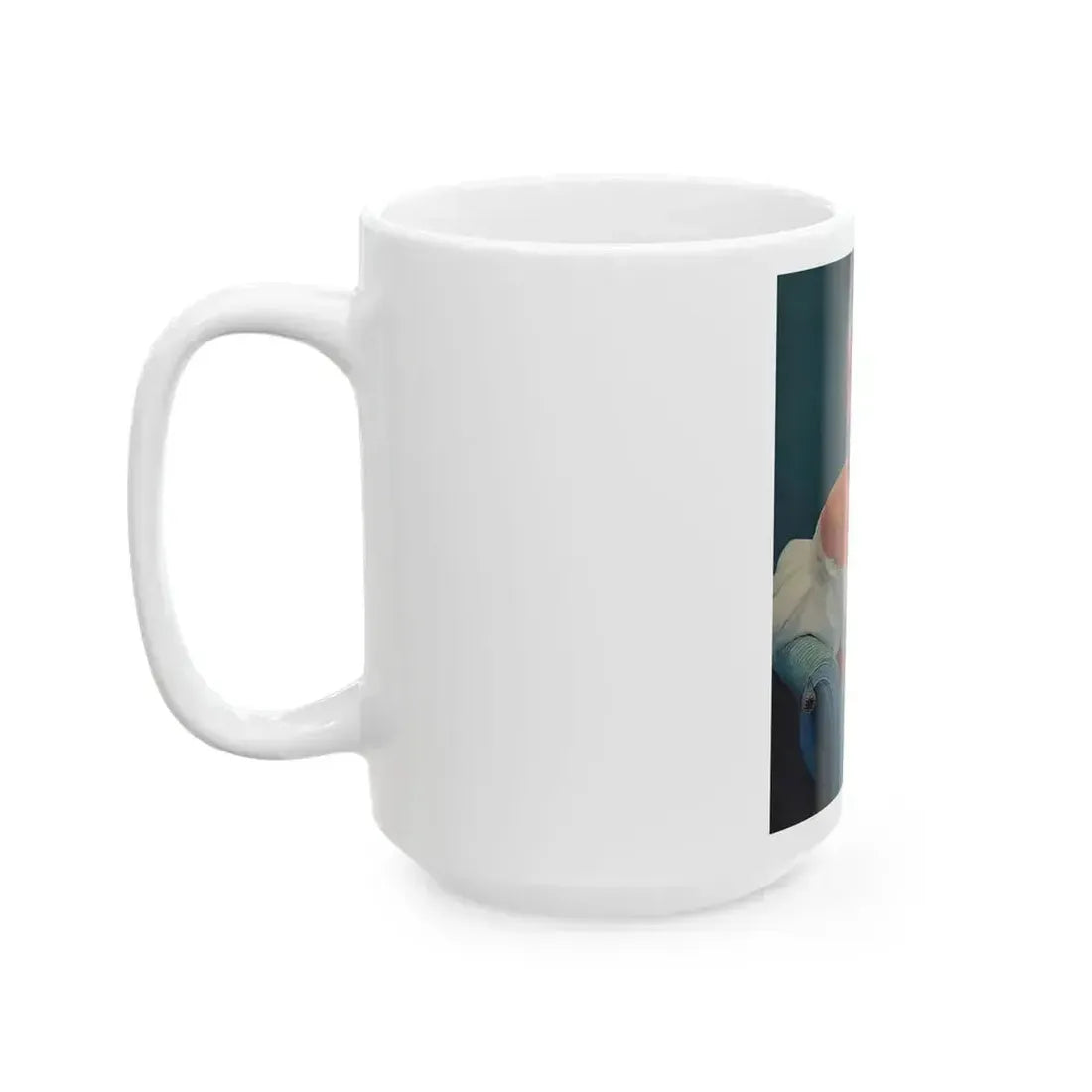 Adele Jergens #254 (Vintage Female Icon) White Coffee Mug - Go Mug Yourself