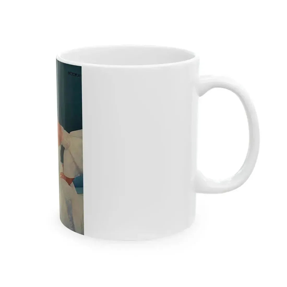 Adele Jergens #254 (Vintage Female Icon) White Coffee Mug - Go Mug Yourself
