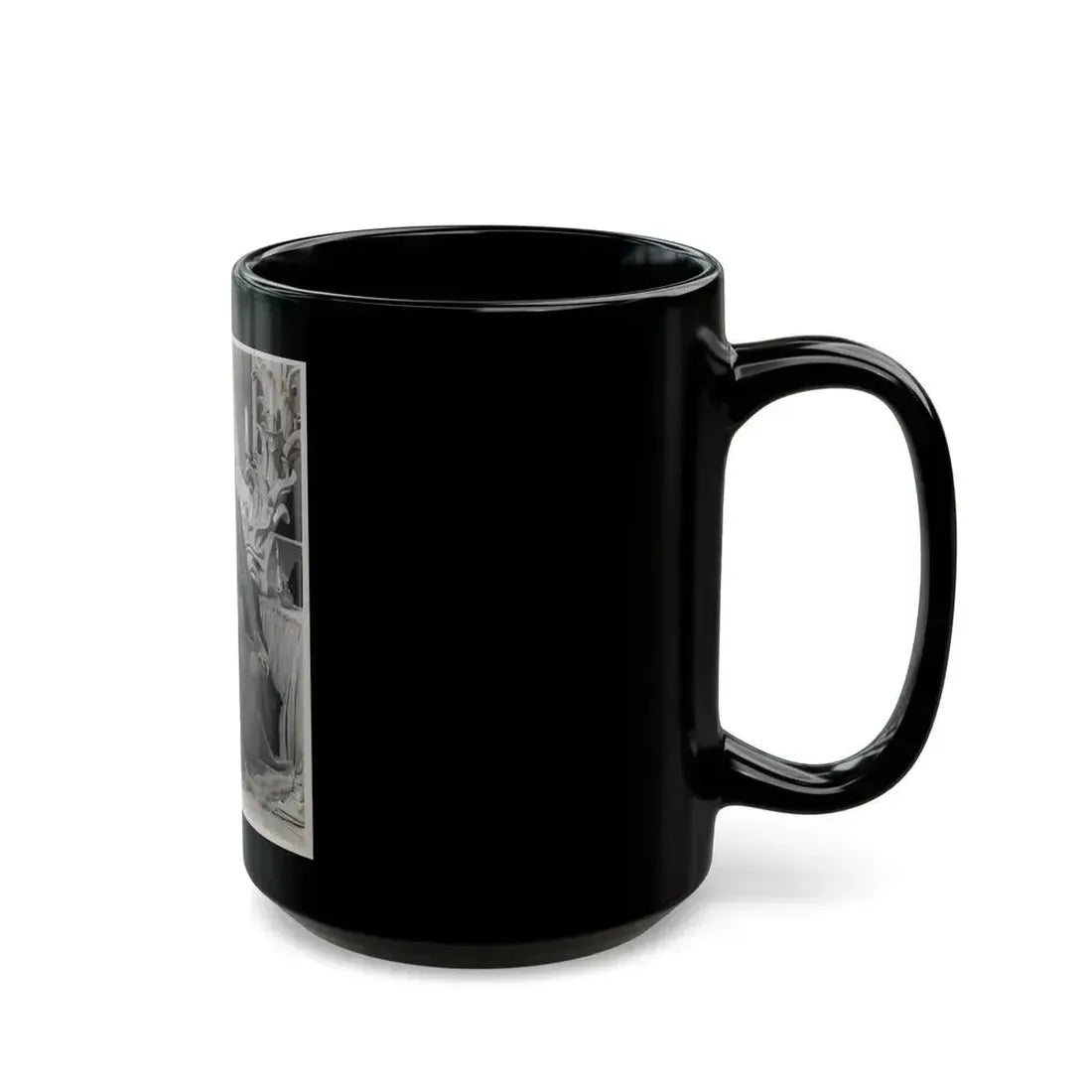 Adele Jergens #256 (Vintage Female Icon) Black Coffee Mug - Go Mug Yourself
