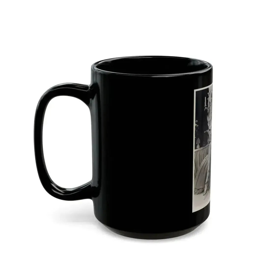 Adele Jergens #256 (Vintage Female Icon) Black Coffee Mug - Go Mug Yourself