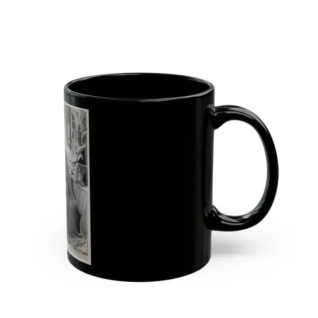 Adele Jergens #256 (Vintage Female Icon) Black Coffee Mug - Go Mug Yourself