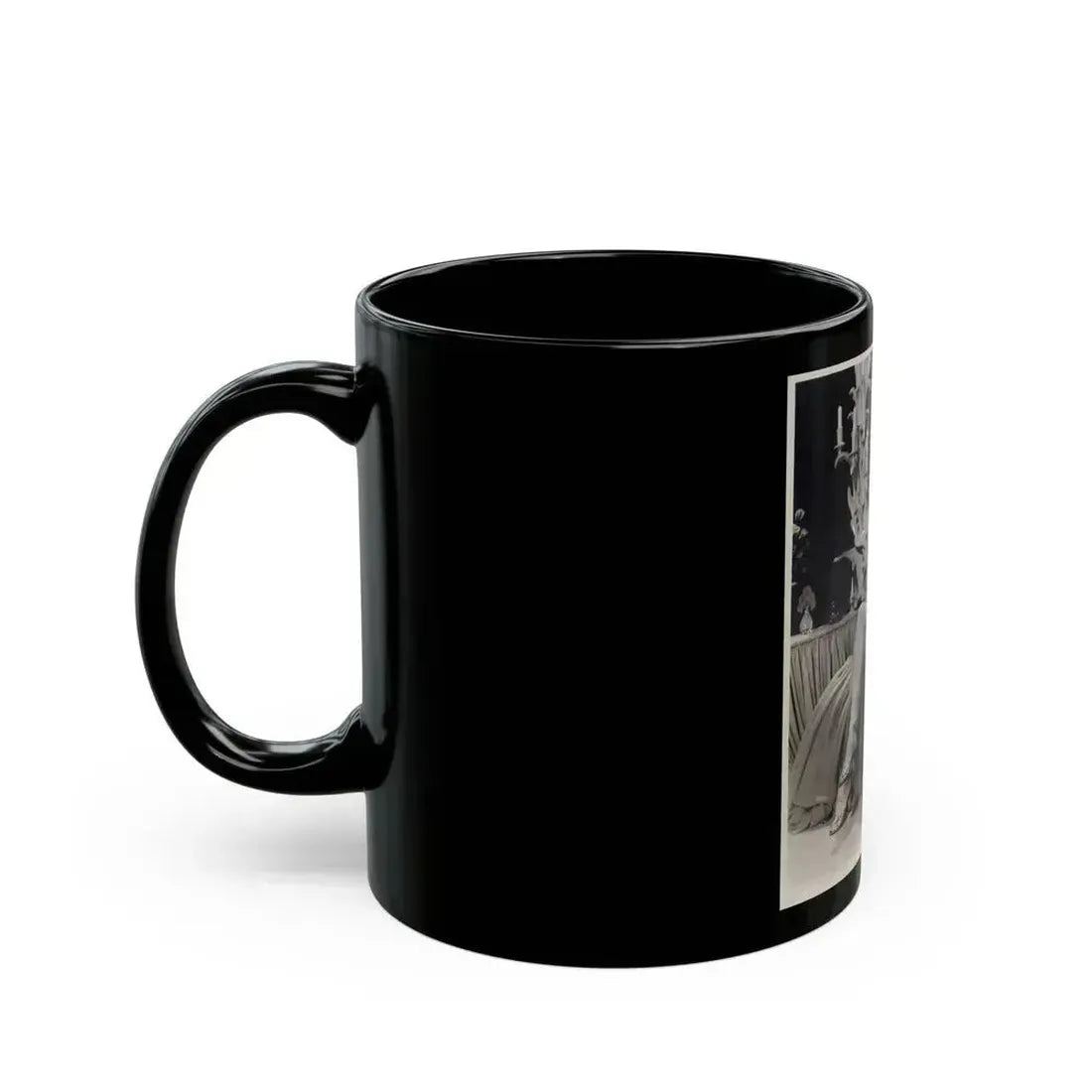Adele Jergens #256 (Vintage Female Icon) Black Coffee Mug - Go Mug Yourself