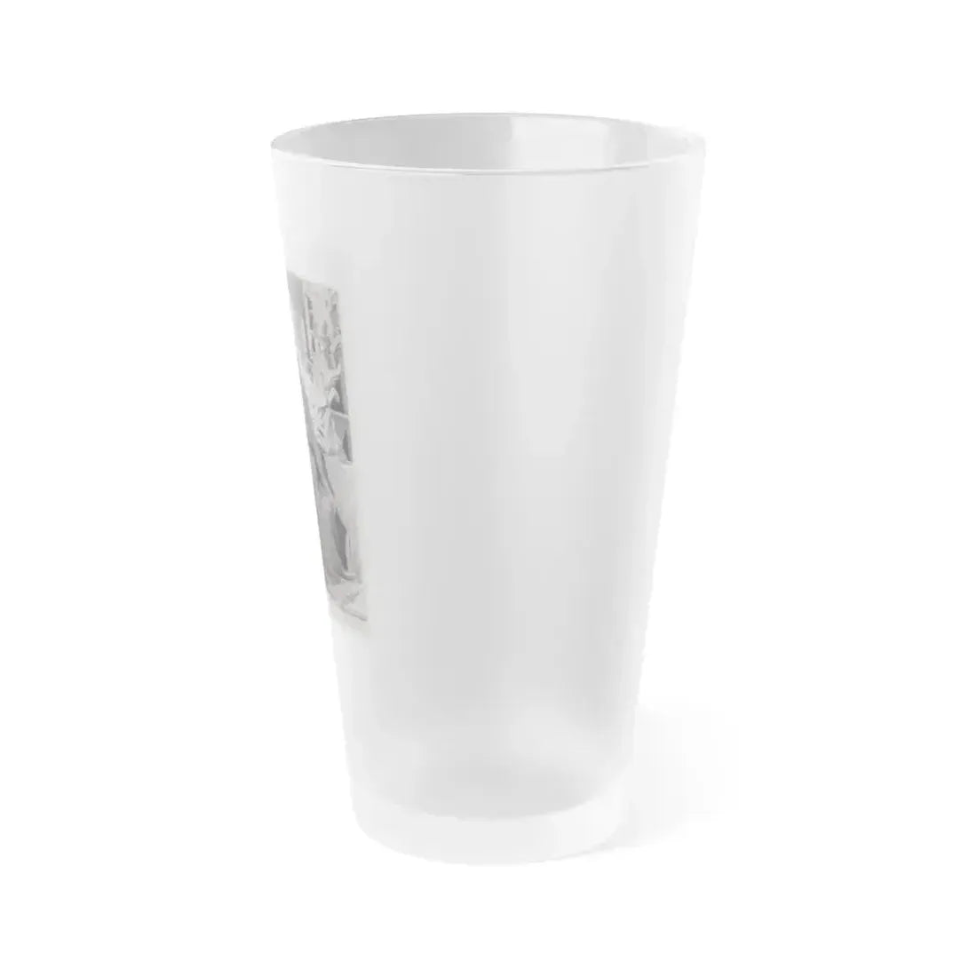 Adele Jergens #256 (Vintage Female Icon) Frosted Pint Glass 16oz - Go Mug Yourself