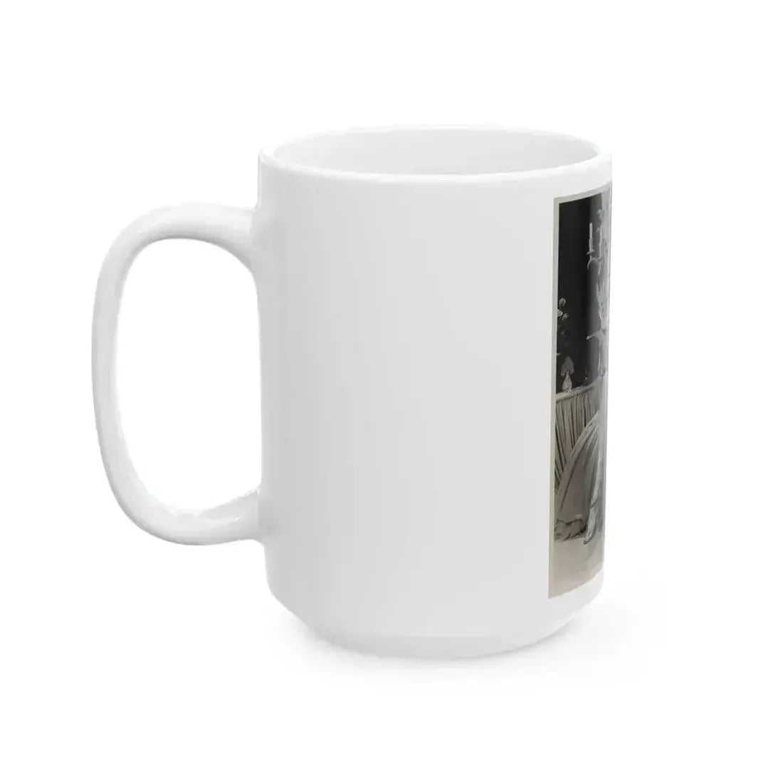 Adele Jergens #256 (Vintage Female Icon) White Coffee Mug - Go Mug Yourself