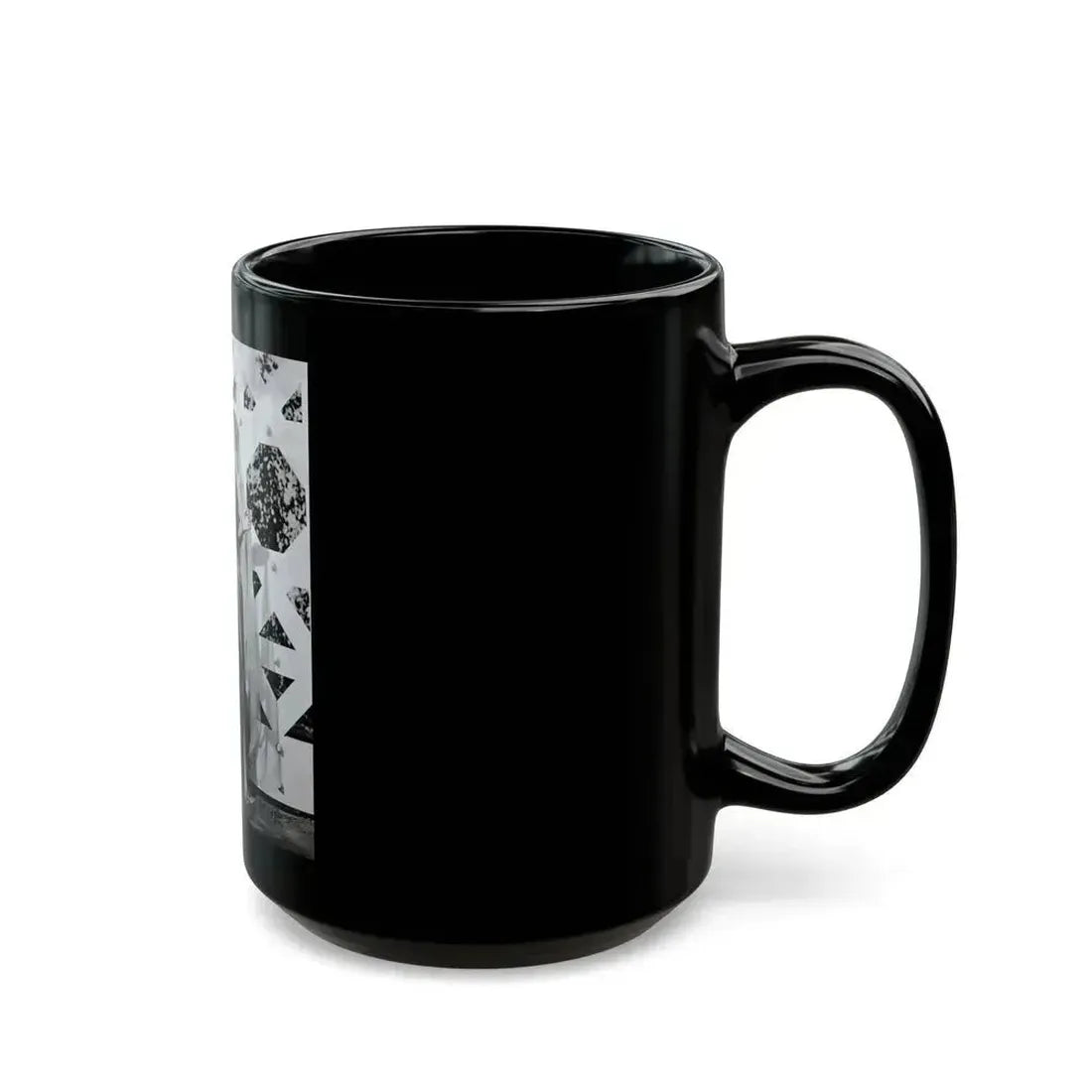 Adele Jergens #257 (Vintage Female Icon) Black Coffee Mug - Go Mug Yourself