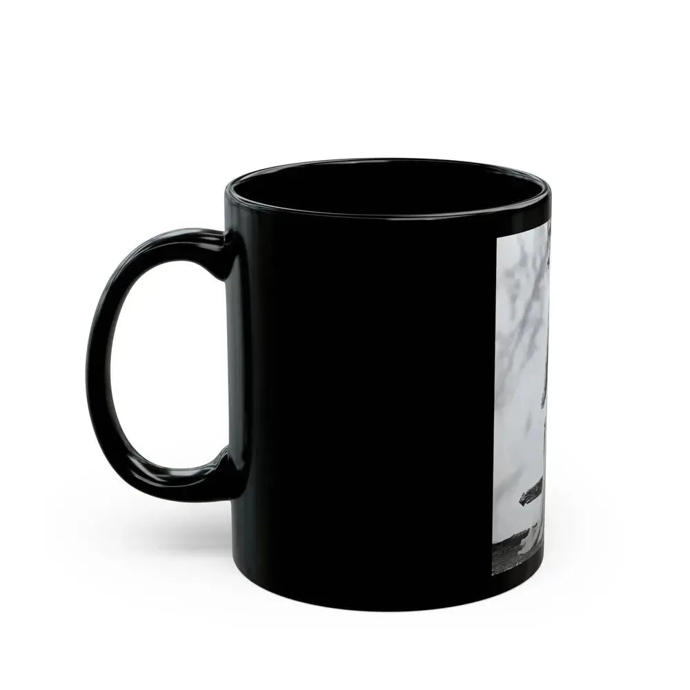 Adele Jergens #257 (Vintage Female Icon) Black Coffee Mug - Go Mug Yourself