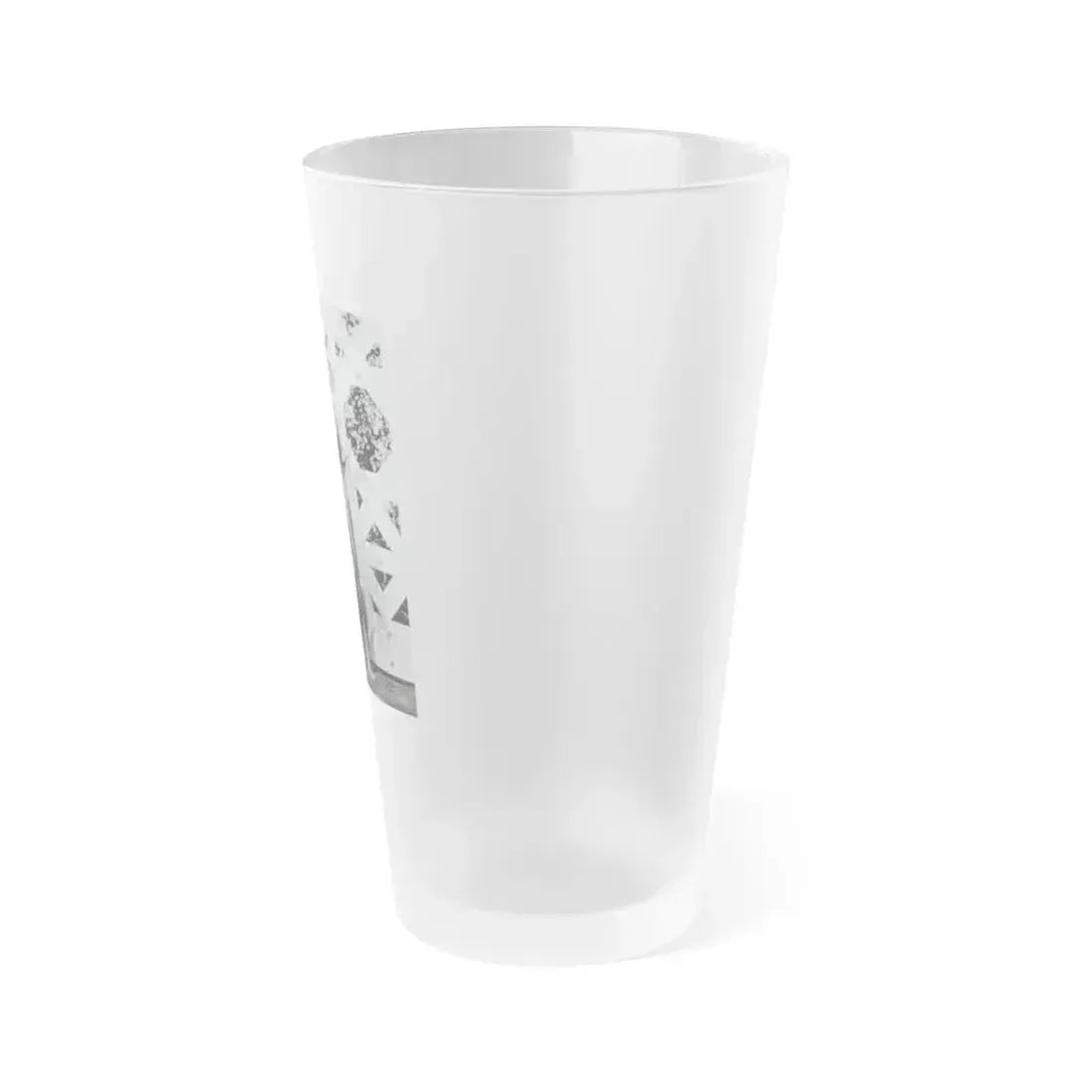 Adele Jergens #257 (Vintage Female Icon) Frosted Pint Glass 16oz - Go Mug Yourself