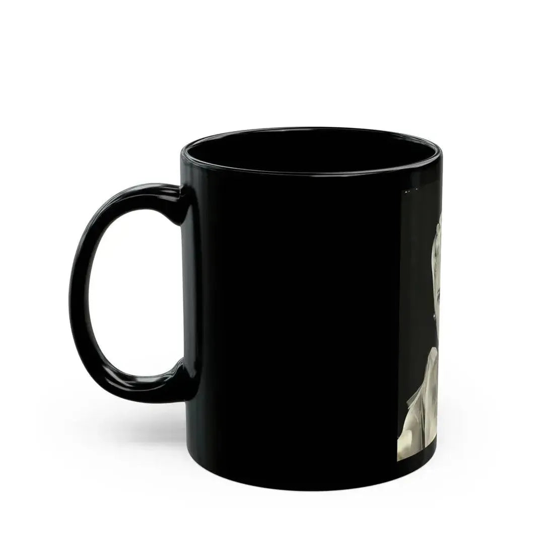 Adele Jergens #261 (Vintage Female Icon) Black Coffee Mug - Go Mug Yourself