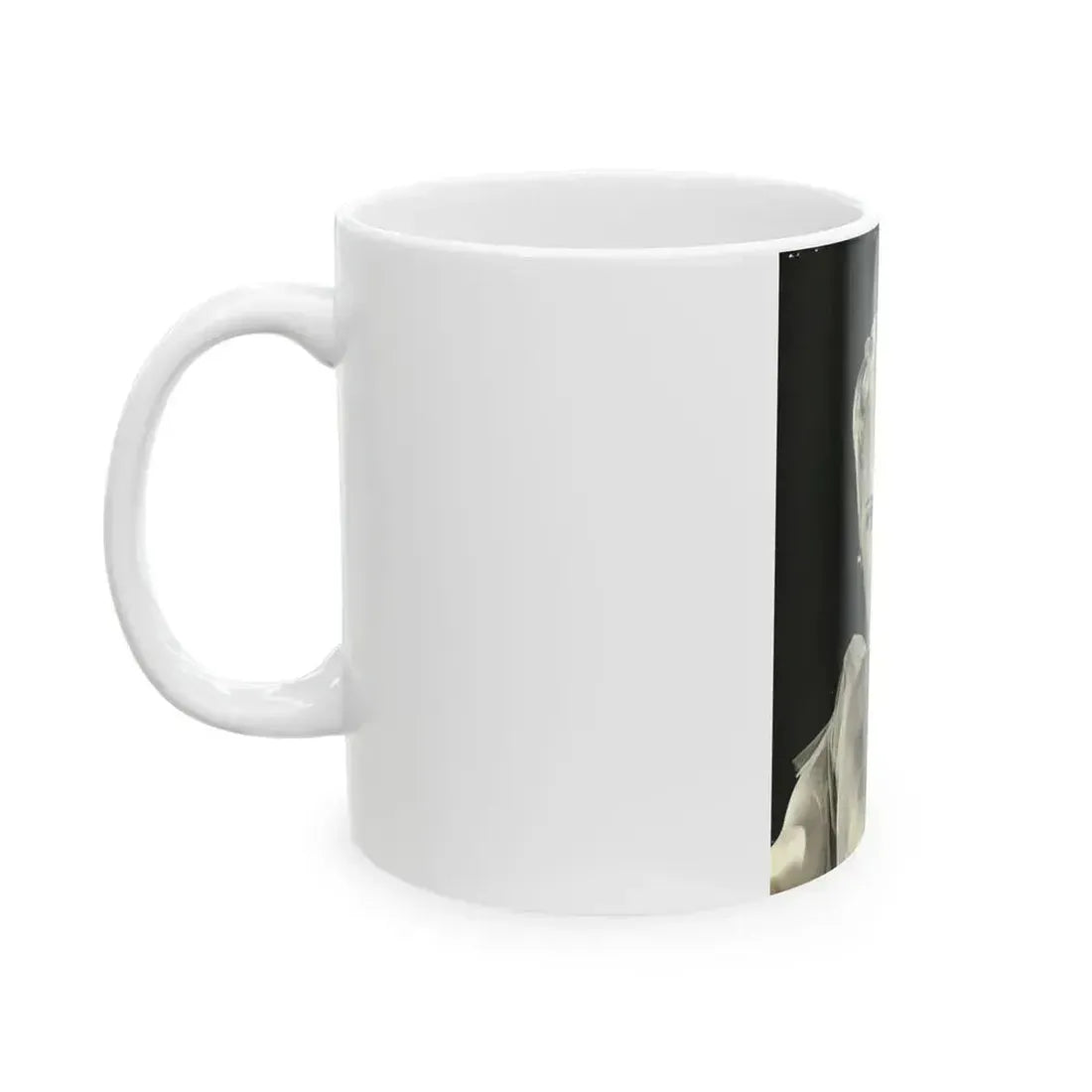 Adele Jergens #261 (Vintage Female Icon) White Coffee Mug - Go Mug Yourself