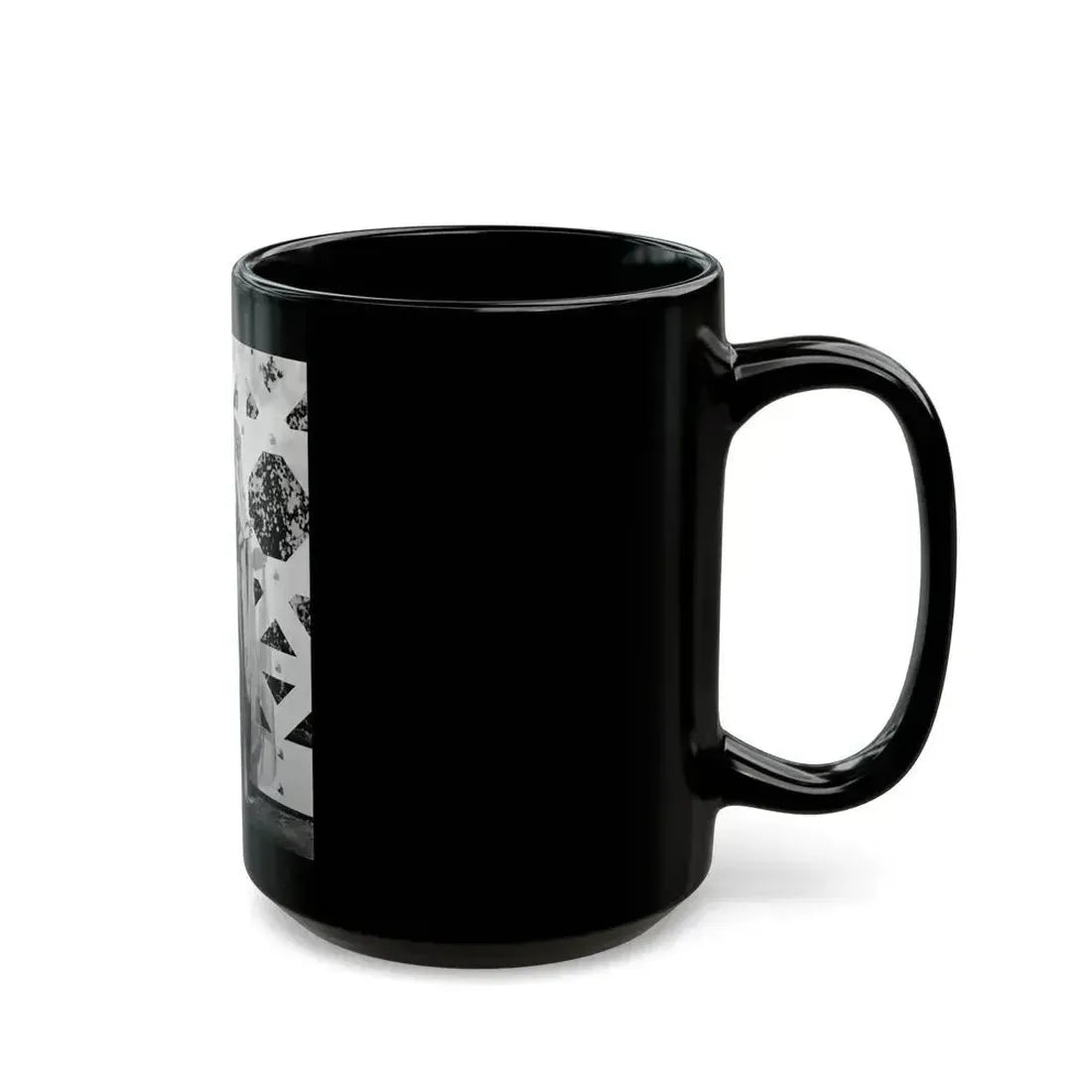 Adele Jergens #262 (Vintage Female Icon) Black Coffee Mug - Go Mug Yourself