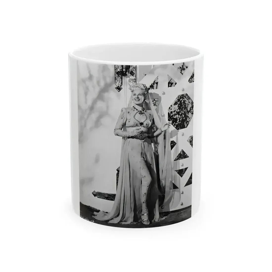 Adele Jergens #262 (Vintage Female Icon) White Coffee Mug 11oz - Go Mug Yourself