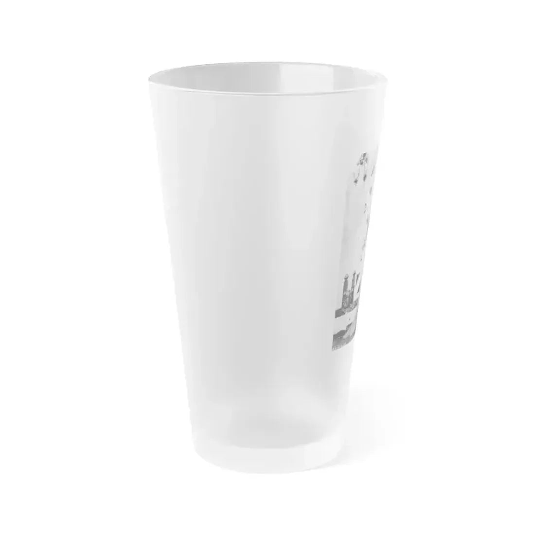 Adele Jergens #263 (Vintage Female Icon) Frosted Pint Glass 16oz - Go Mug Yourself