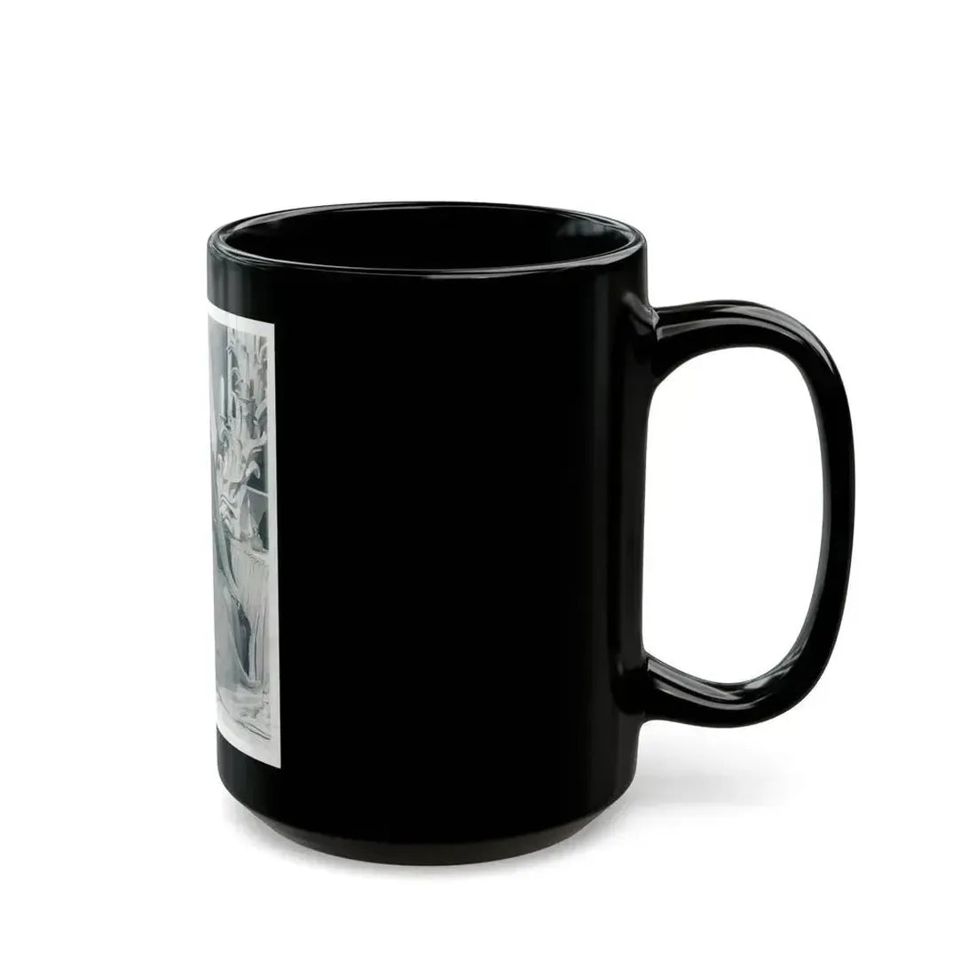 Adele Jergens #266 (Vintage Female Icon) Black Coffee Mug - Go Mug Yourself