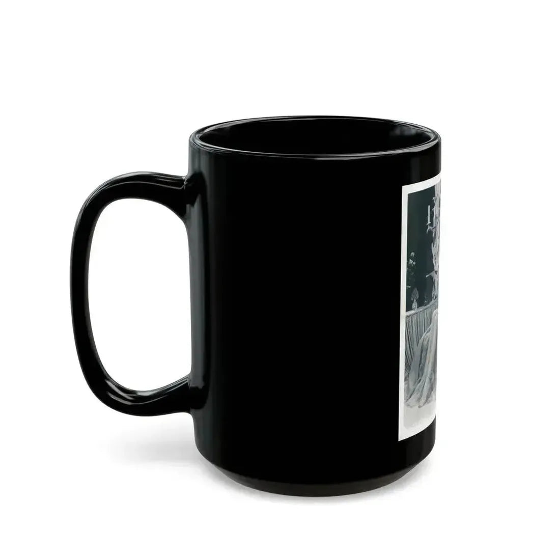 Adele Jergens #266 (Vintage Female Icon) Black Coffee Mug - Go Mug Yourself