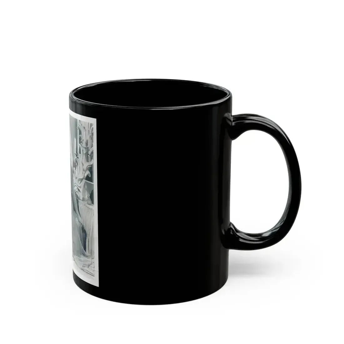 Adele Jergens #266 (Vintage Female Icon) Black Coffee Mug - Go Mug Yourself
