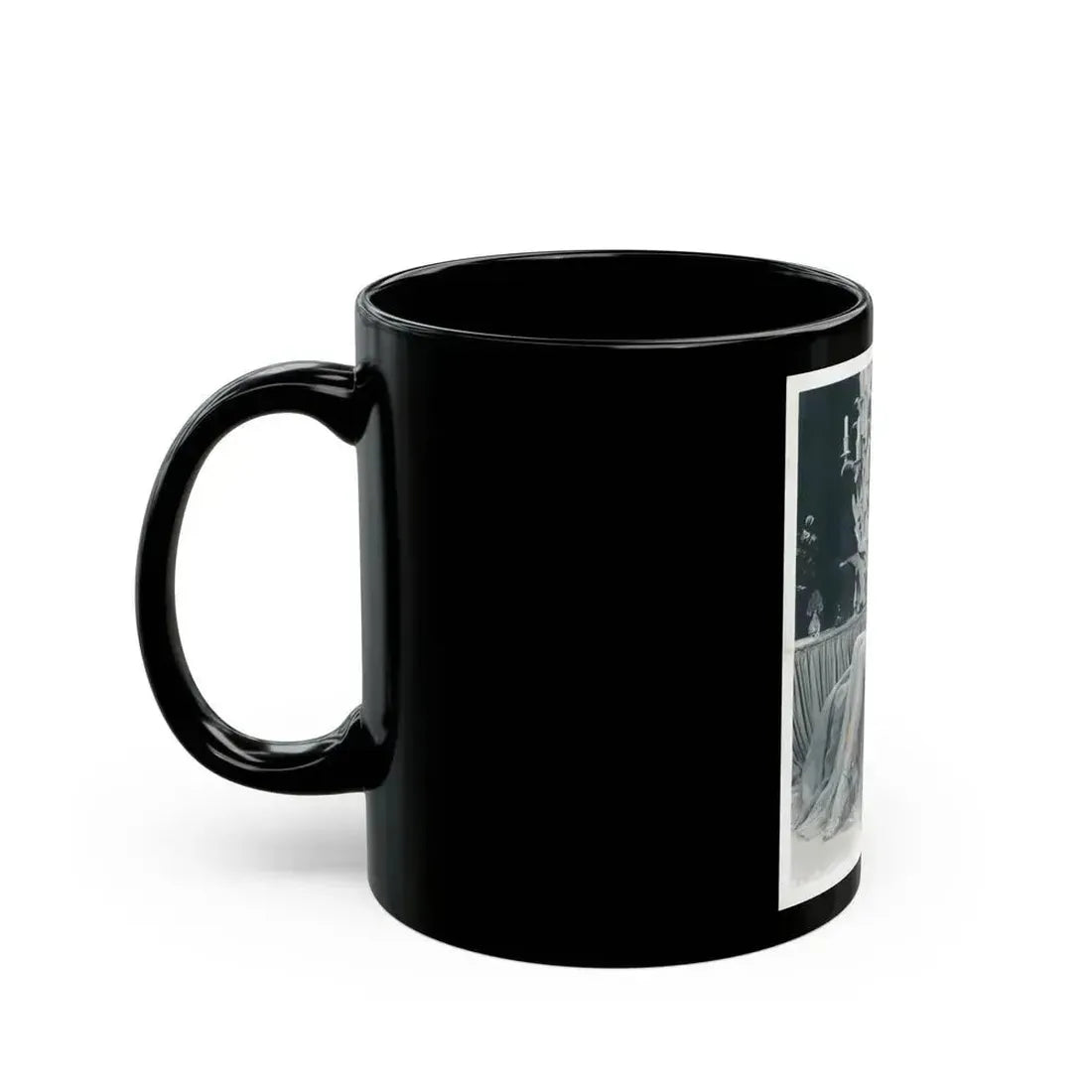 Adele Jergens #266 (Vintage Female Icon) Black Coffee Mug - Go Mug Yourself