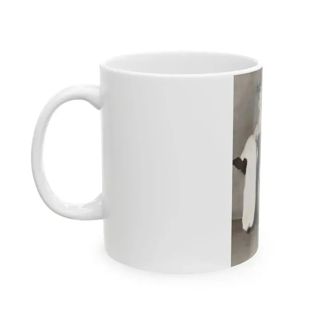 Adele Jergens #267 (Vintage Female Icon) White Coffee Mug - Go Mug Yourself