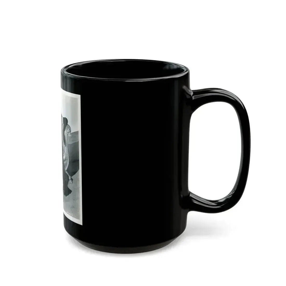 Adele Jergens #268 (Vintage Female Icon) Black Coffee Mug - Go Mug Yourself