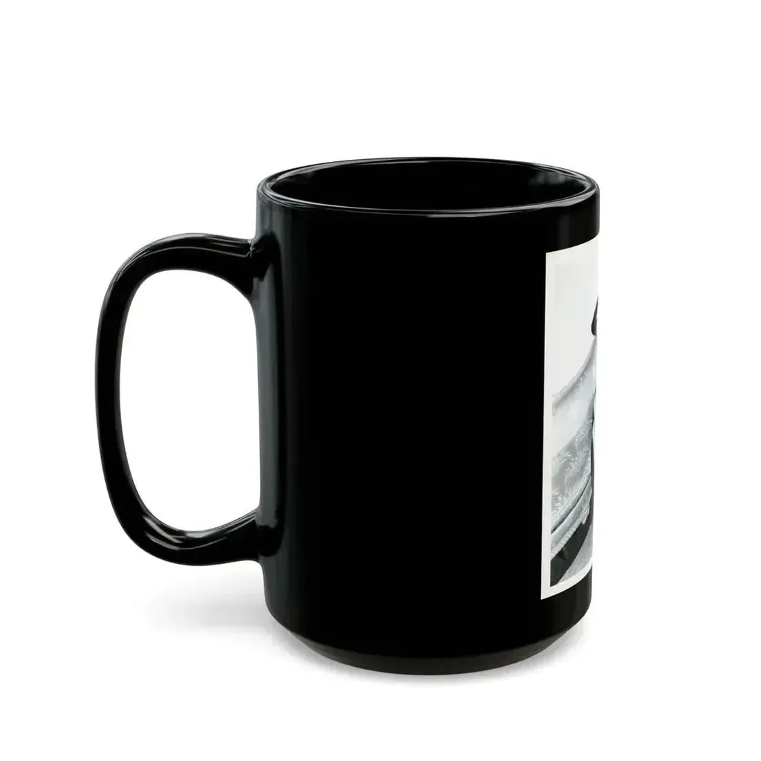 Adele Jergens #268 (Vintage Female Icon) Black Coffee Mug - Go Mug Yourself