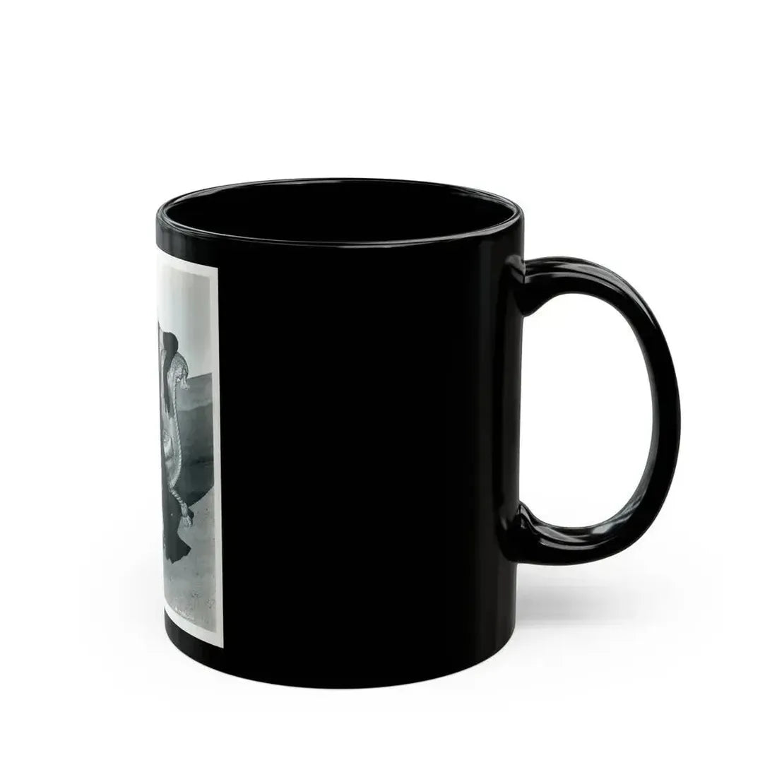 Adele Jergens #268 (Vintage Female Icon) Black Coffee Mug - Go Mug Yourself