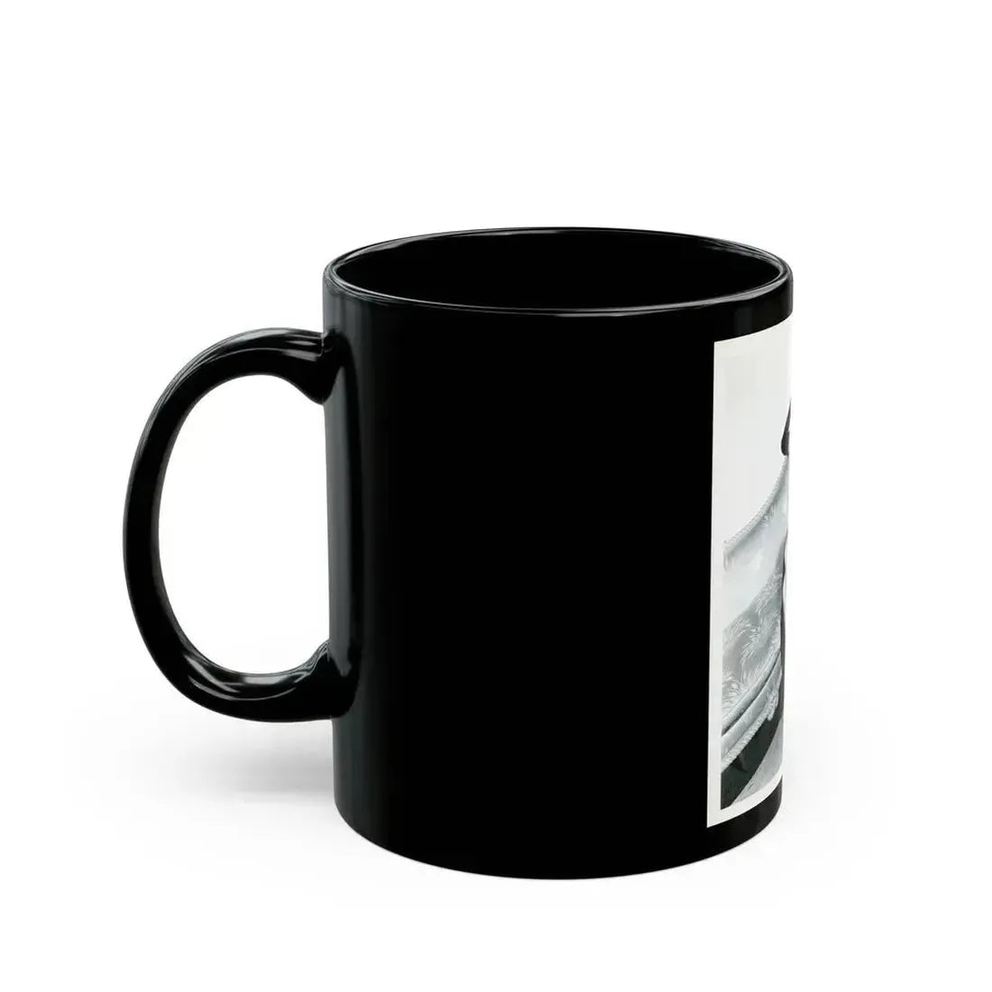 Adele Jergens #268 (Vintage Female Icon) Black Coffee Mug - Go Mug Yourself