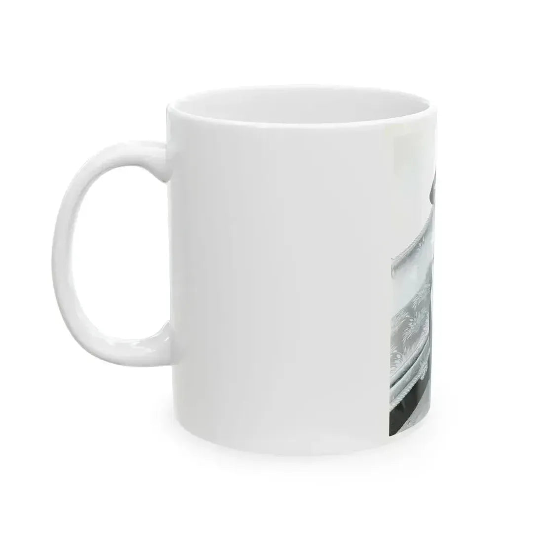 Adele Jergens #268 (Vintage Female Icon) White Coffee Mug - Go Mug Yourself