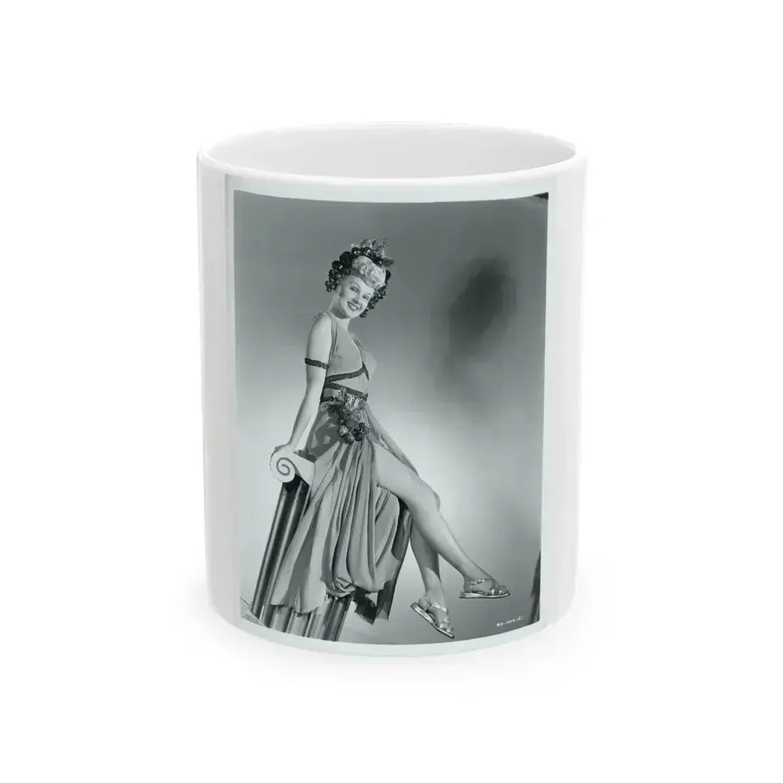 Adele Jergens #269 (Vintage Female Icon) White Coffee Mug 11oz - Go Mug Yourself