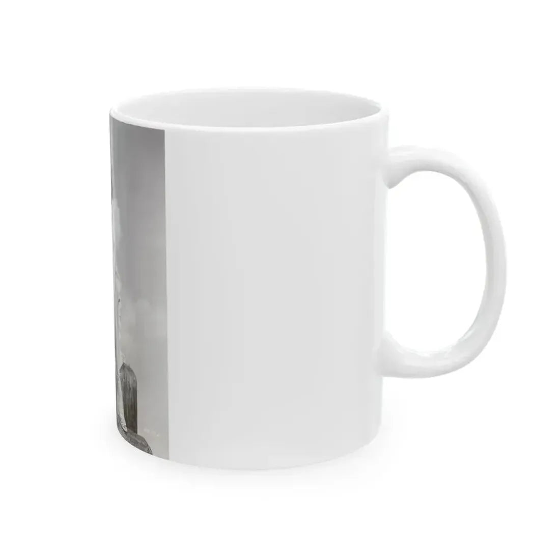 Adele Jergens #271 - 7x9 Vintage B&W Full Body Sandal Heel Clads, Feet & Leggy Photo from 4-2-52 (Vintage Female Icon) White Coffee Mug - Go Mug Yourself