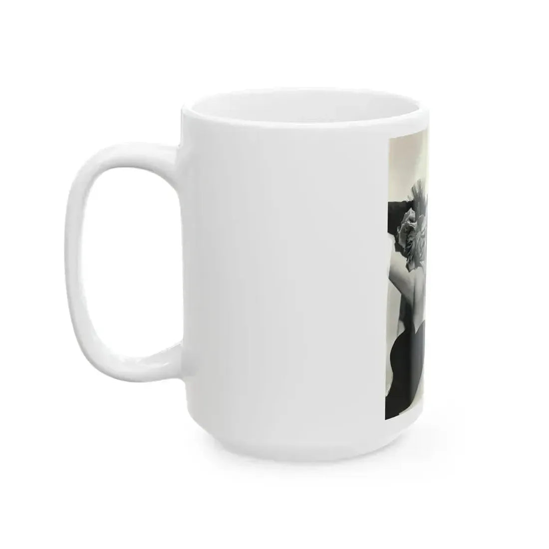 Adele Jergens #276 (Vintage Female Icon) White Coffee Mug - Go Mug Yourself