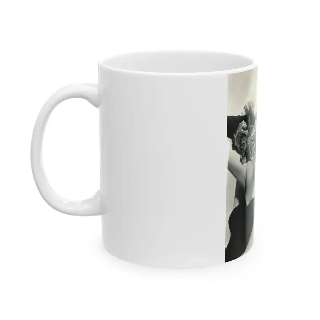 Adele Jergens #276 (Vintage Female Icon) White Coffee Mug - Go Mug Yourself