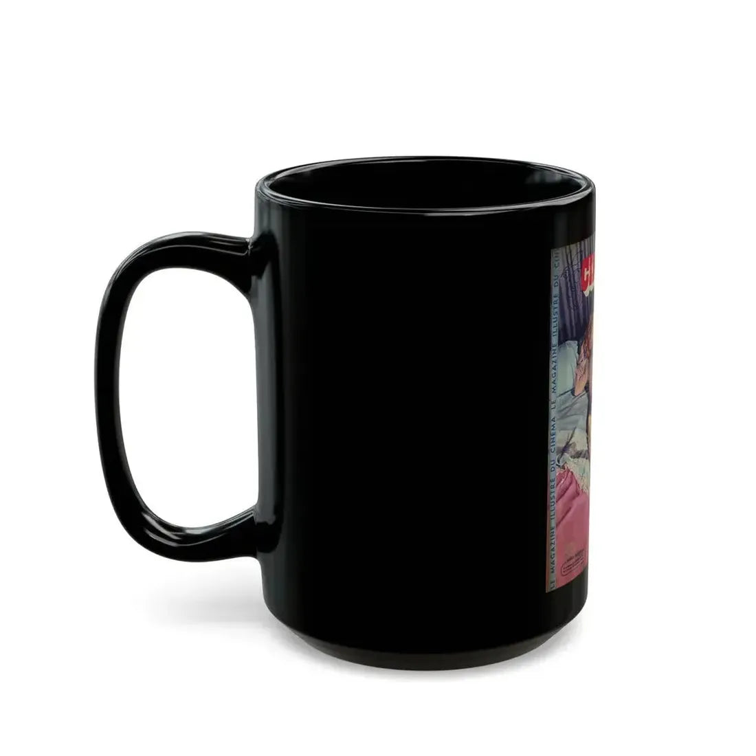 Adele Jergens #277 - Mag. Cover (Vintage Female Icon) Black Coffee Mug - Go Mug Yourself