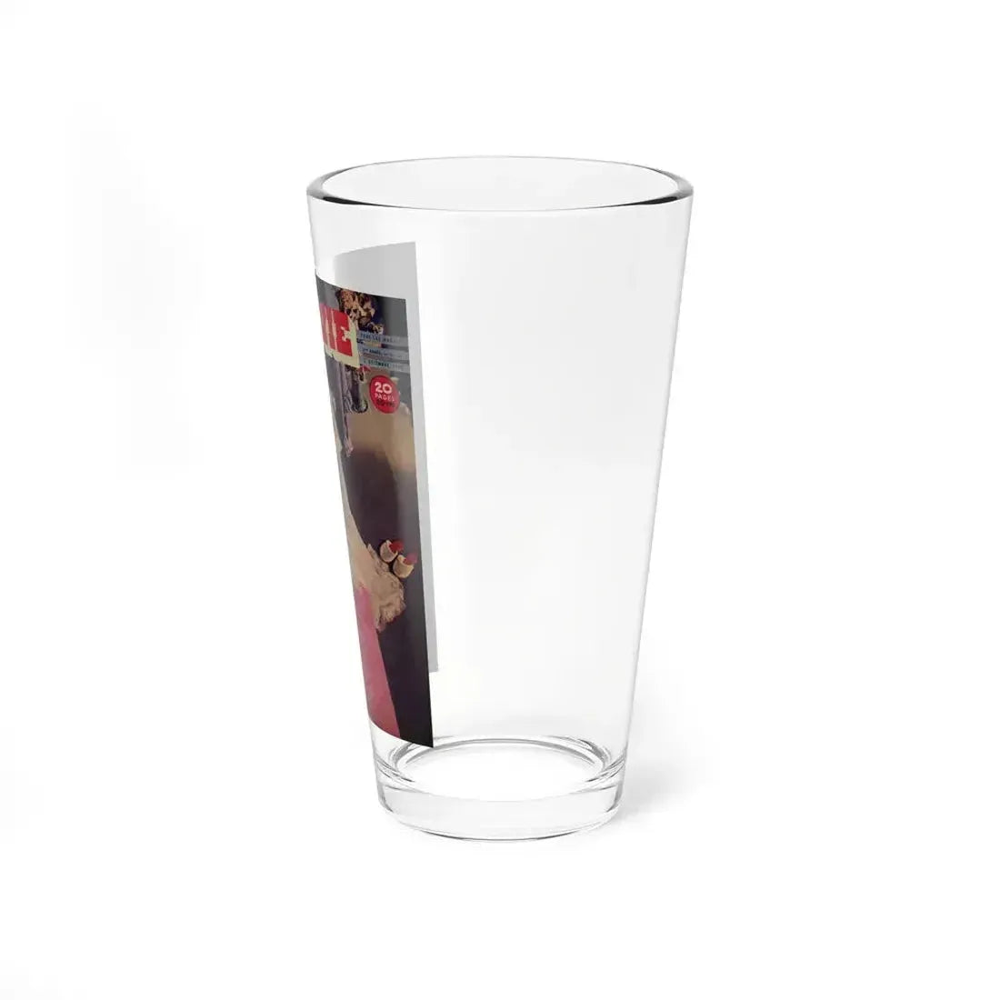 Adele Jergens #277 - Mag. Cover (Vintage Female Icon) Pint Glass 16oz - Go Mug Yourself