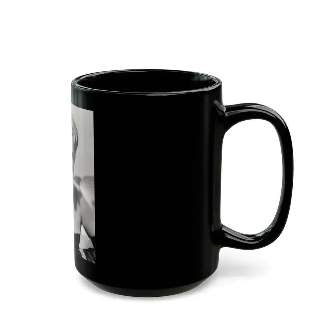 Adele Jergens #279 (Vintage Female Icon) Black Coffee Mug - Go Mug Yourself