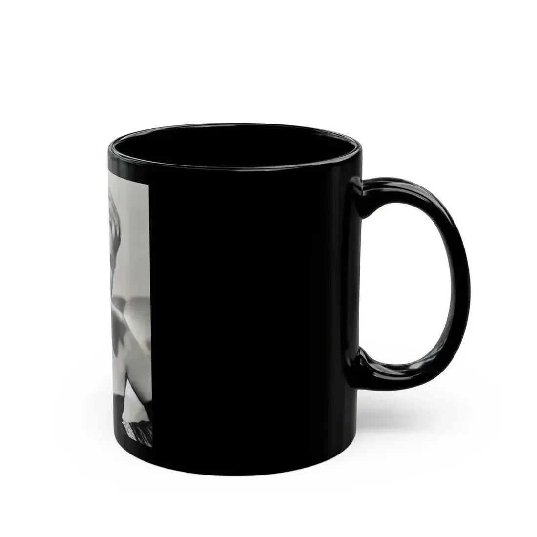 Adele Jergens #279 (Vintage Female Icon) Black Coffee Mug - Go Mug Yourself
