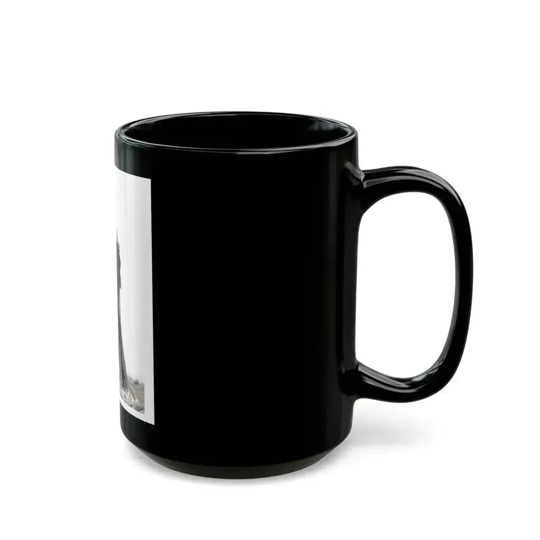 Adele Jergens #28 (Vintage Female Icon) Black Coffee Mug - Go Mug Yourself